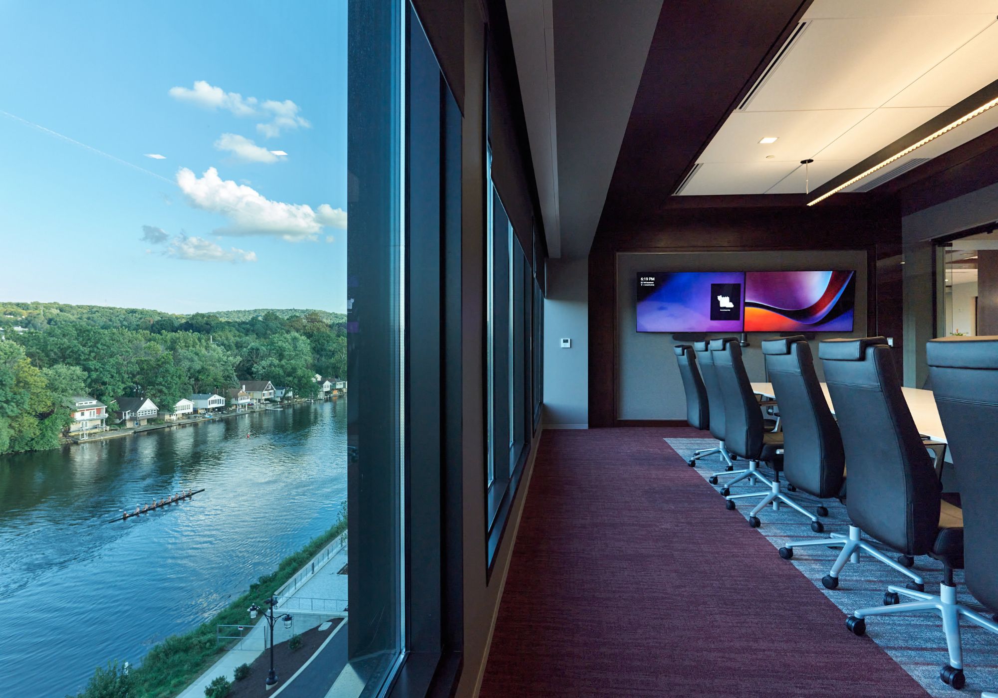 American Bank Board Room-River View