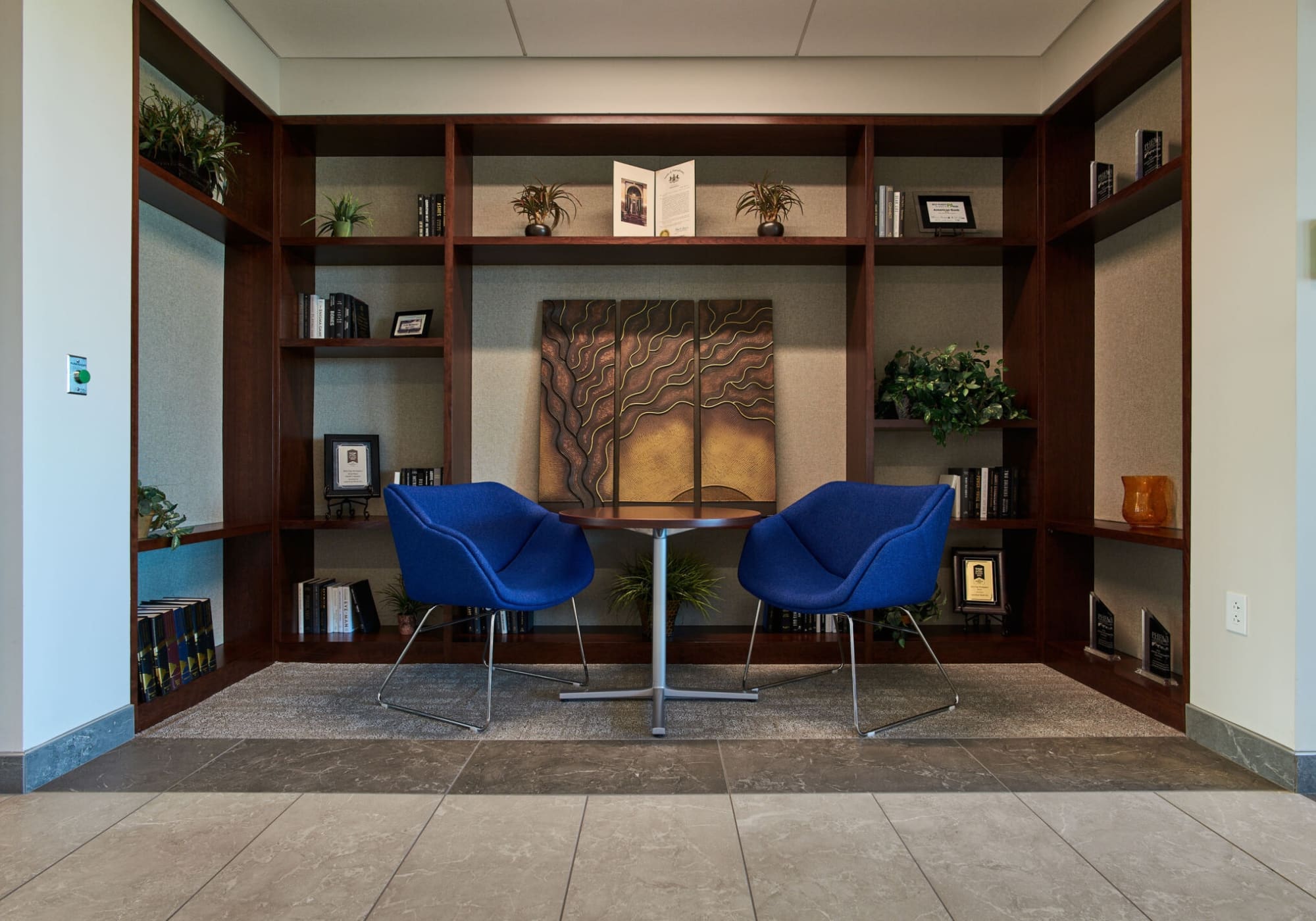 American Bank Cafe Sitting Area