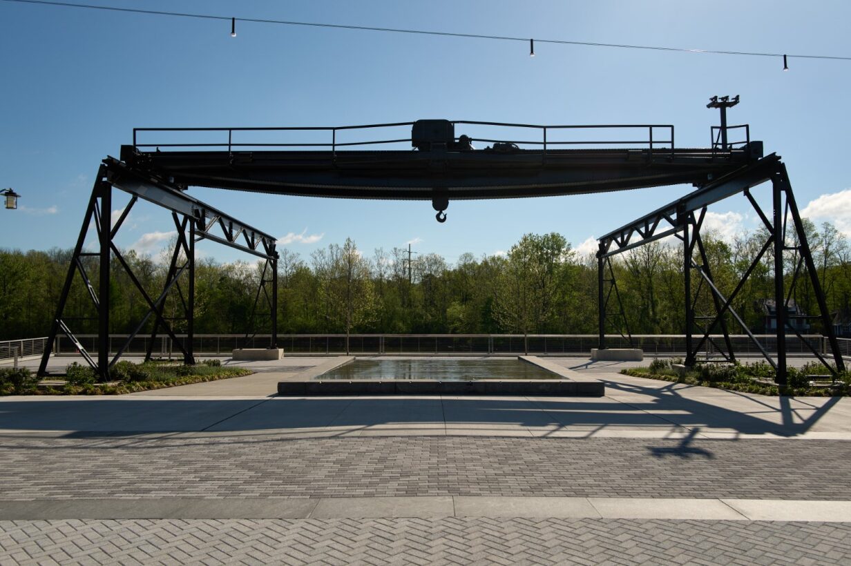 Water Feature at The Waterfront