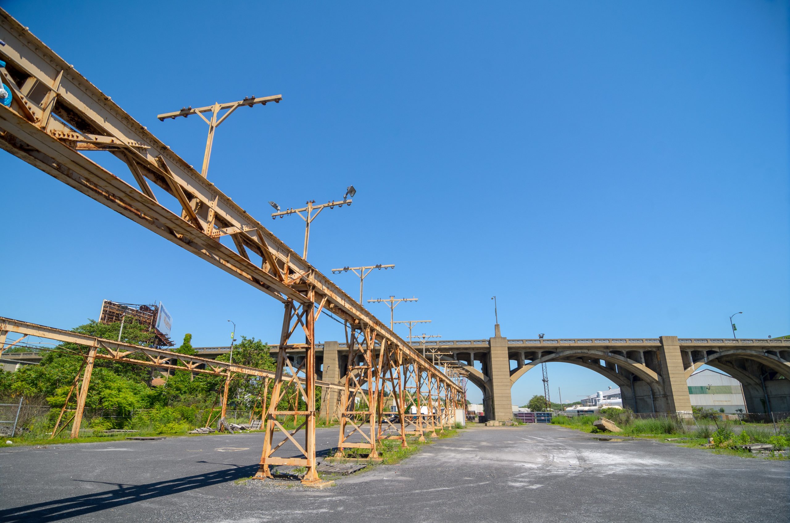 View Facing North; Before Construction