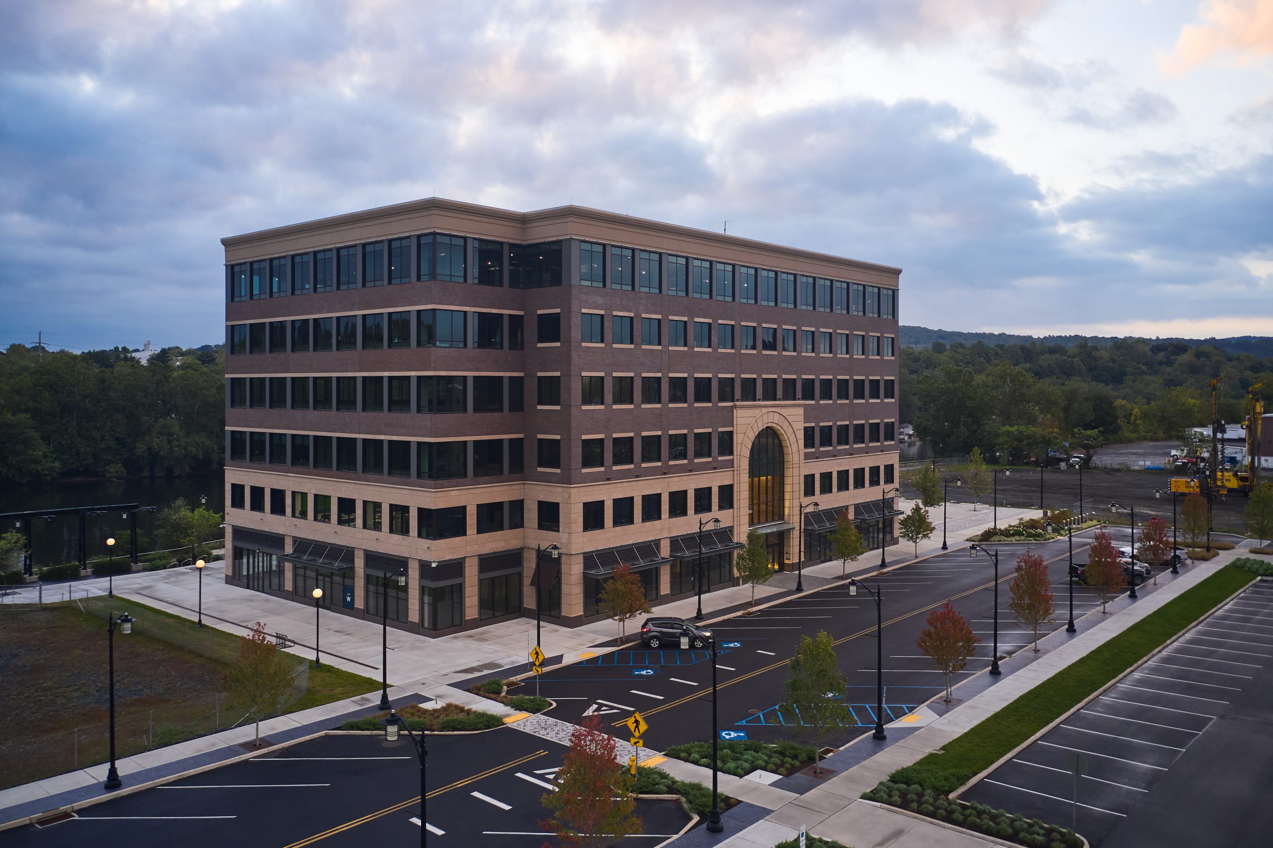 615 Waterfront Drive City-Facing View; After Construction
