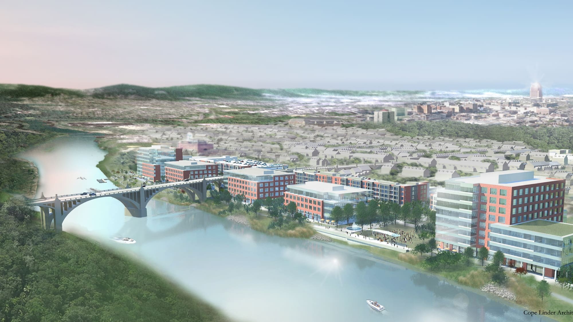 Rendering of The Waterfront